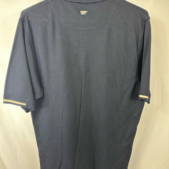 Cutter And Buck, M Mens short sleeve shirt, Navy Blue, Cessna Citation - Picture 9 of 10